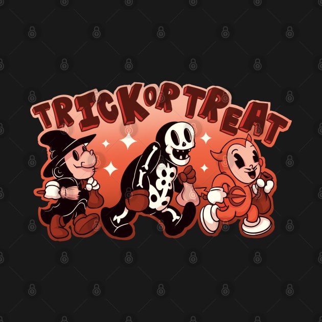 Rubber Hose Trick Or Treat by LVBart