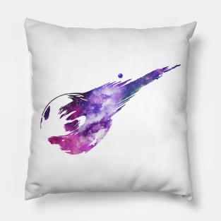 meteor ff7 space Pillow