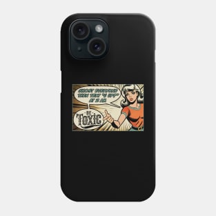 Vintage Comic Ghost Everyone The Text "You Up?" At 2am - Be Toxic Phone Case