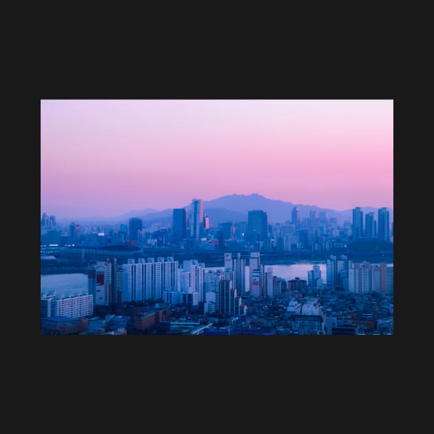 Seoul at Dawn by emiliapapaya