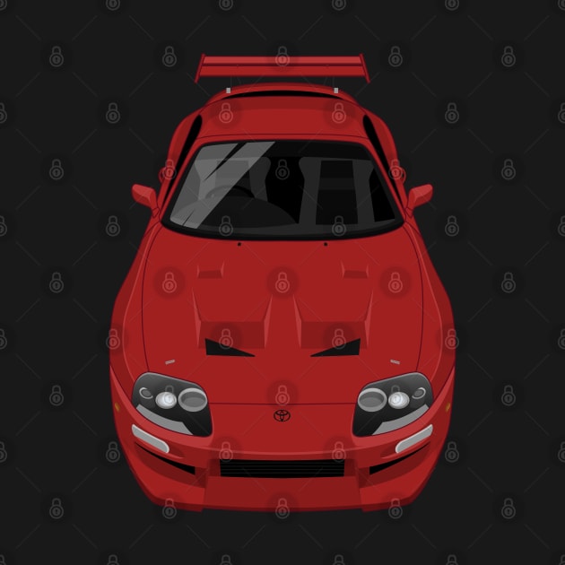 Supra GT MK3 3rd gen 1JZ Body Kit - Red by jdmart