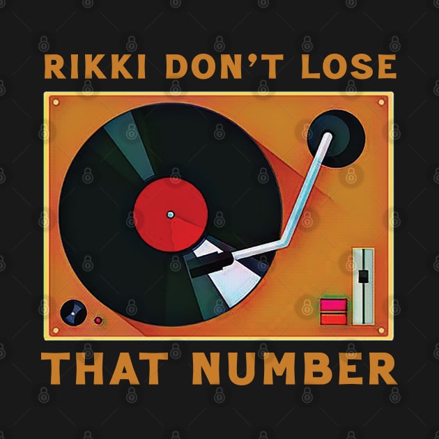 Rikki Don't Lose That Number by Trendsdk