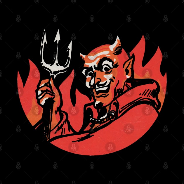 VINTAGE FIRECRACKER RED DEVIL by kakeanbacot