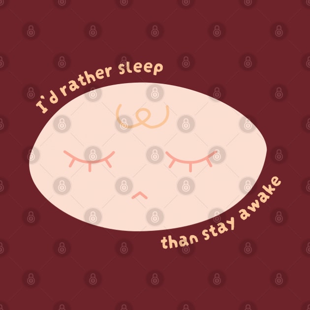 I'd Rather Sleep Than Stay Awake (Warm) by lexa-png