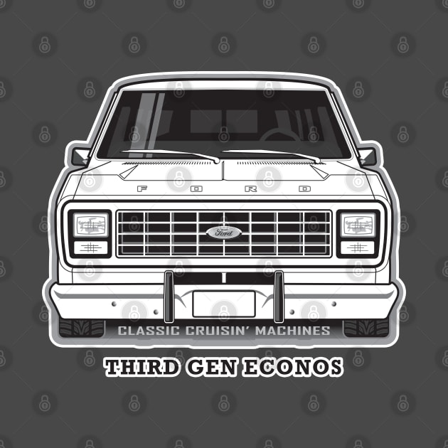 Third Gen Econos 1975 - 1991 BW by RBDesigns