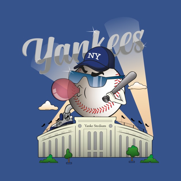 Yankees baseball by HarlinDesign