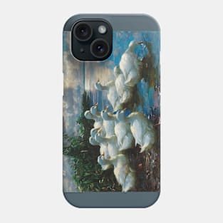 Ducks by a Lake by Alexander Koester Phone Case