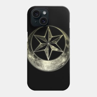 Moon Star - Yellow Phone Case