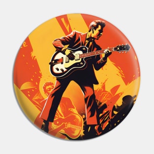 1960 Retro Rock’n’Roll Collection Great Gifts For 60’s Lifestyle and Music Lovers Pin