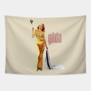 Gilda Movie Poster Tapestry