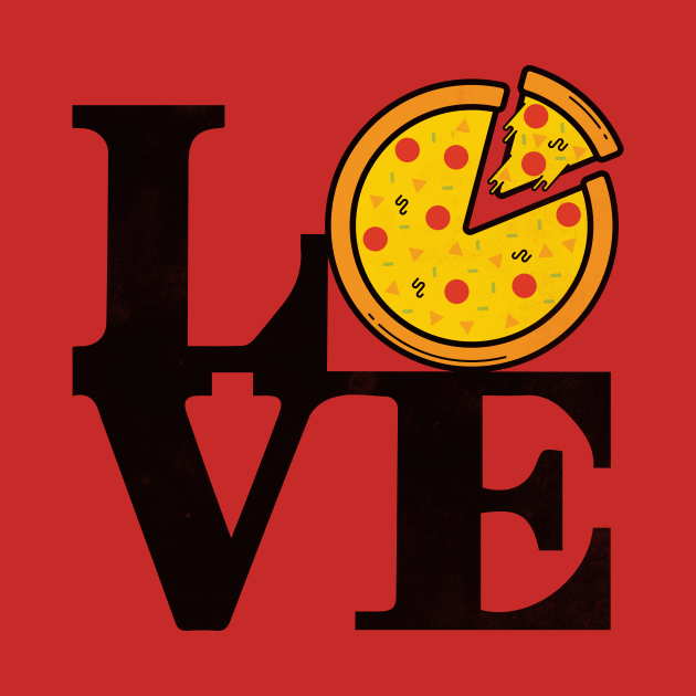 Pizza Love Pizza TShirt TeePublic