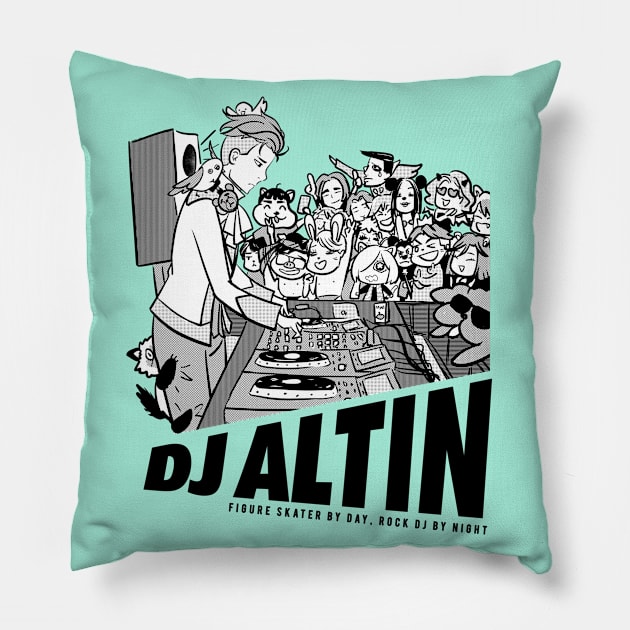 DJ Altin Shirt 2 Pillow by Astrayeah