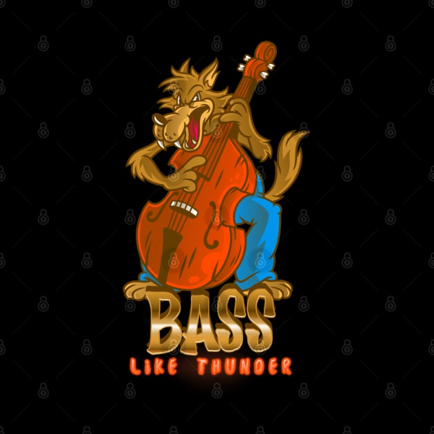 Bass pun, Bass Like Thunder by DeliriousSteve