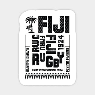 FNRU Fiji Rugby Union Flying Fijians Fan Memorabilia Magnet