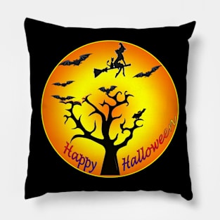 "Happy Halloween" Pillow