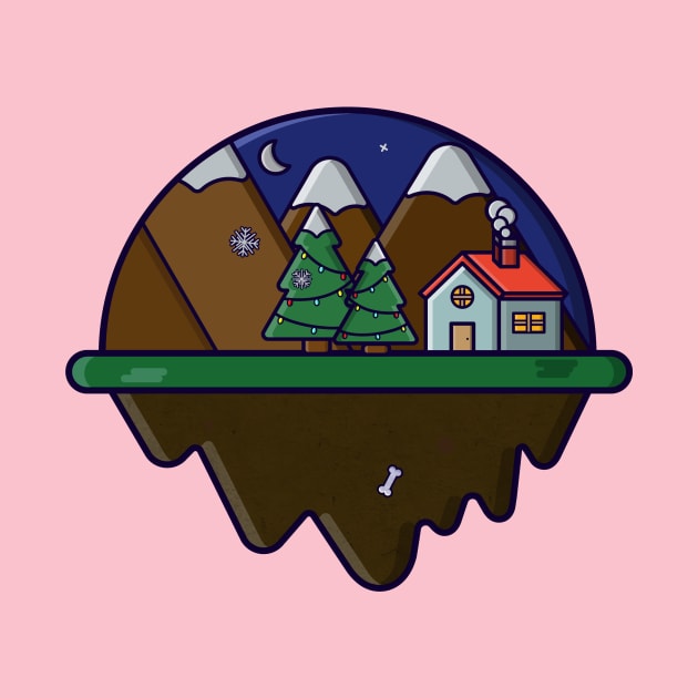 Skycabin Island - Icon by Lionti_design