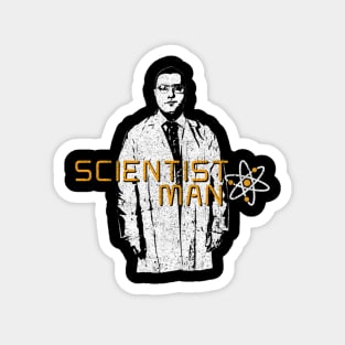 Scientist Man Magnet