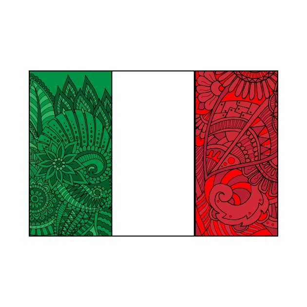 Italian flag by ComPix