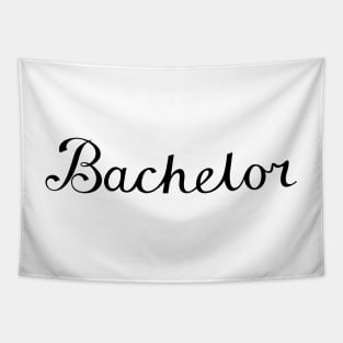 Bachelor Type Design - Black Tapestry