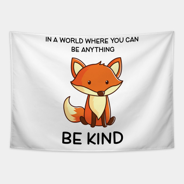 Positive Fox Lover Gift Quotes Fox Lover Gift Tapisserie Teepublic De