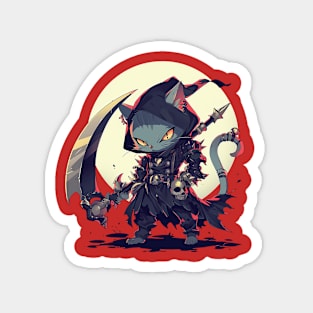 reaper cat Magnet