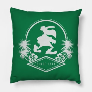 Logo Pericos since en Blanco Pillow