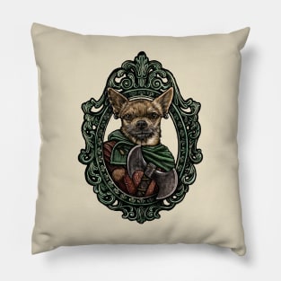 Dog Cameo: Battle Axe Chihuahua Pillow