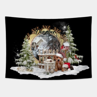 December - Winter Time Tapestry