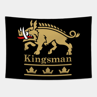 The Kingsmen Emblem Tapestry