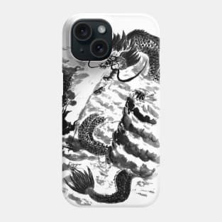 Dragon Sumi Ink Phone Case