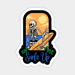 Surfs up Magnet