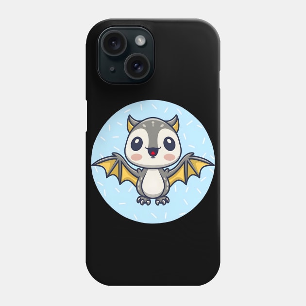 Cute baby pterodactyl Phone Case by Spaceboyishere