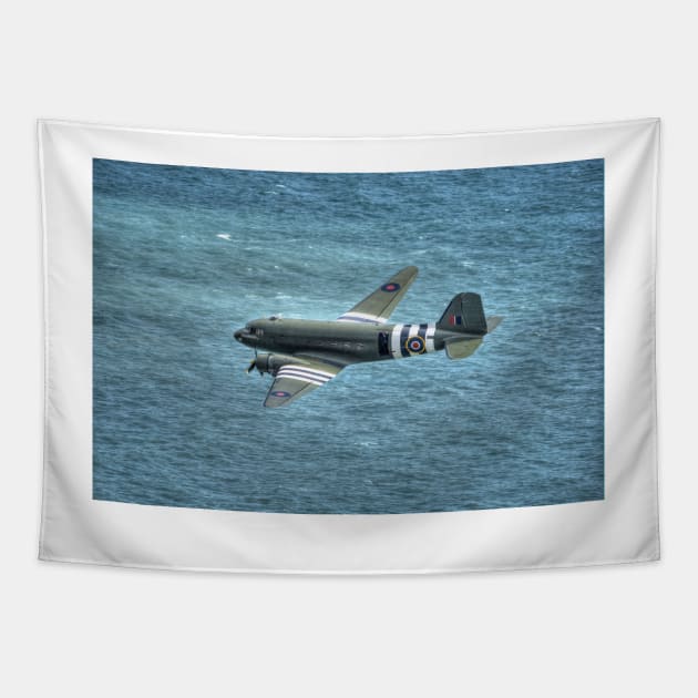 C-47 Dakota, ZA947 'Kwicherbichen' Tapestry by Nigdaw