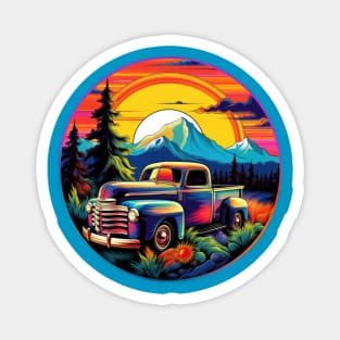 Classic Truck Magnet