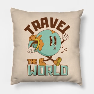 Travel The World Pillow