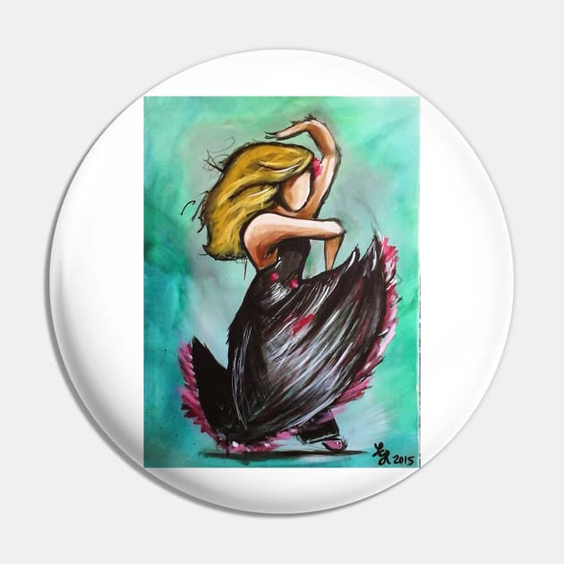 Flamenco Pin by lorgh