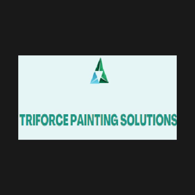 Triforce Painting Solutions Greeting card by TriForceDesign