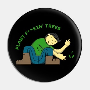 Plant Tree Pin