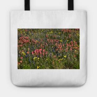 Field of Flowers in China Grove Tote