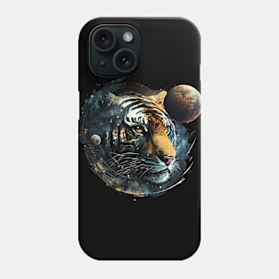 space tiger Phone Case