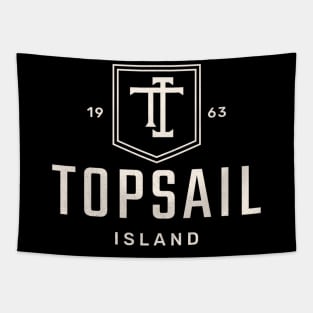 Topsail Island, North Carolina Monogram Tapestry