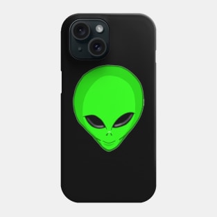 Alien head Phone Case