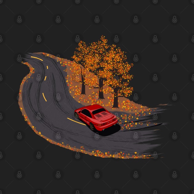 MR2 Autumn Drive by AutomotiveArt