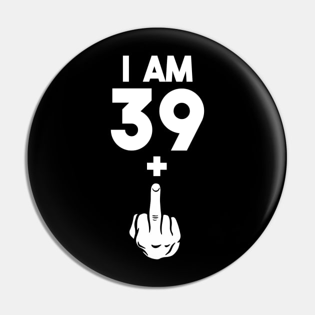 40 With Attitude Pin by damonthead