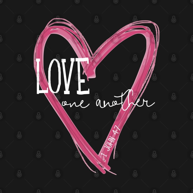 Love One Another - 1 John 4:7 by Corner Farmhouse Shop