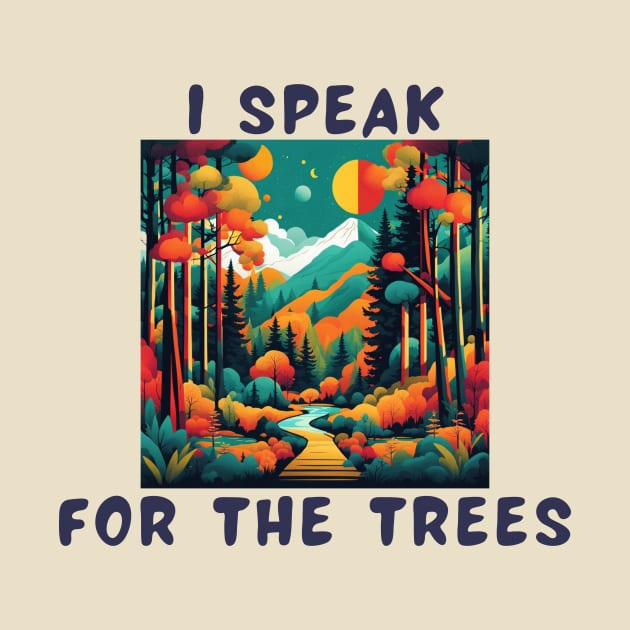 I speak for the trees by IOANNISSKEVAS