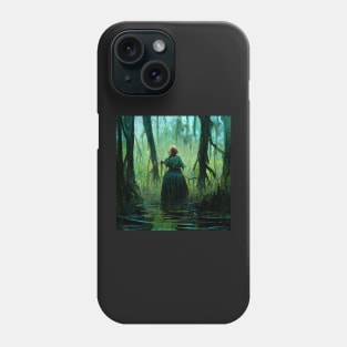 Lady of the Swamp - best selling Phone Case