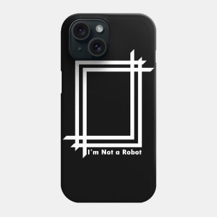 box white T-shirt Phone Case