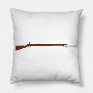 Arisaka Type 30 rifle Arisaka with bayonet historical 1897 Imperial Japanese Army standard service rifle Pillow