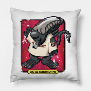 Zig the Xenomorph Pillow